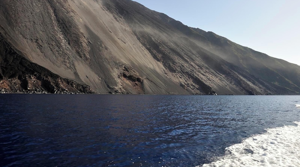 A journey to the Aeolian islands. Island of Stromboli