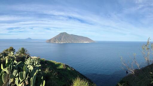 Salina e le altre isole da Lipari