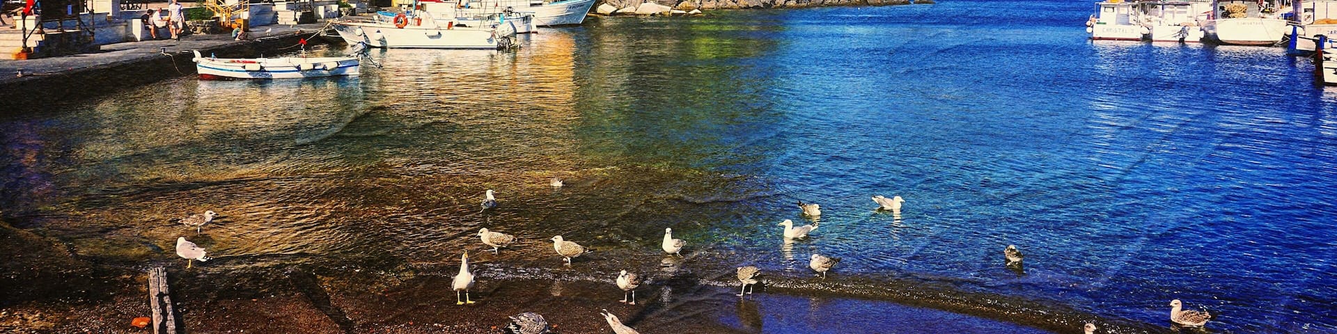 Lipari island in Italy