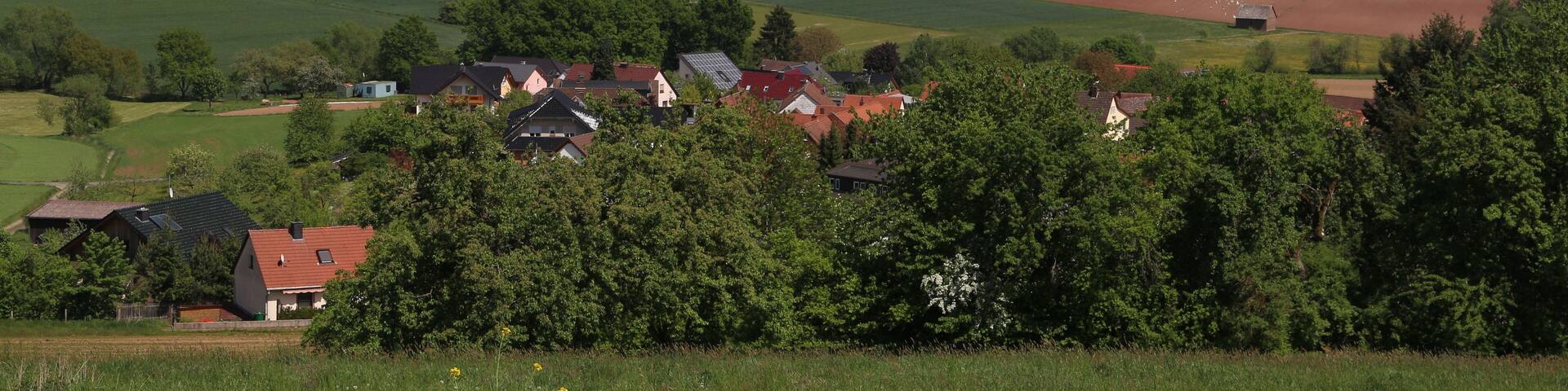 Schönstadt (Cölbe) - im Vordergrund Reddehausen