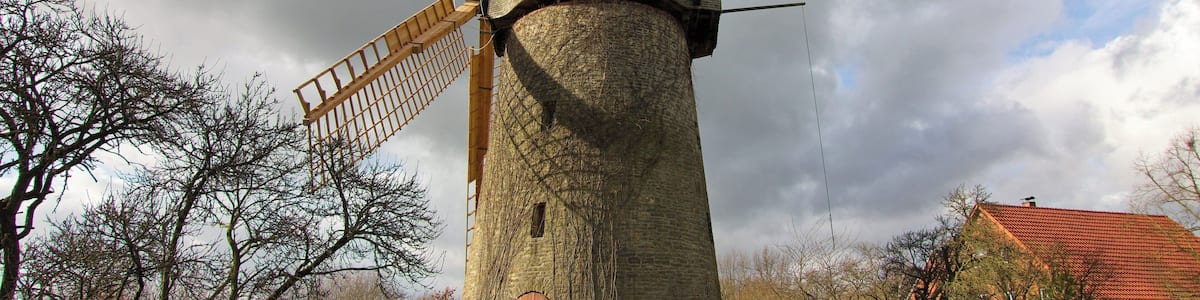 Die Königsmühle Seelenfeld steht auf der höchsten Erhebung der alten Bauerschaft Seelenfeld