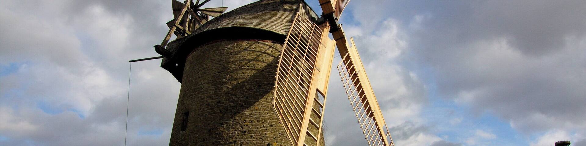 Die Königsmühle Seelenfeld von 1731 steht auf der höchsten Erhebung der alten Bauerschaft Seelenfeld