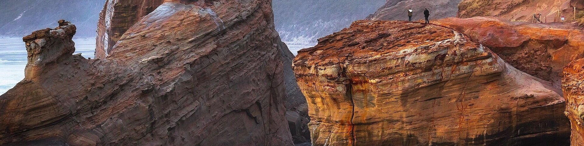 Cape Kiwanda is one of the more unique places on the Oregon coast.
The massive sand dune is a great workout getting to the top but the views are incredible.