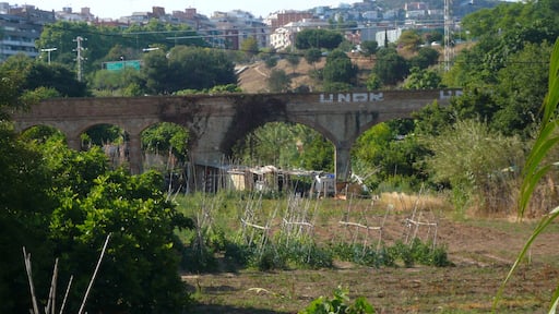 Aqüeducte sobre el torrent de Can Clota. Torrent de Can Clota (Esplugues de Llobregat).