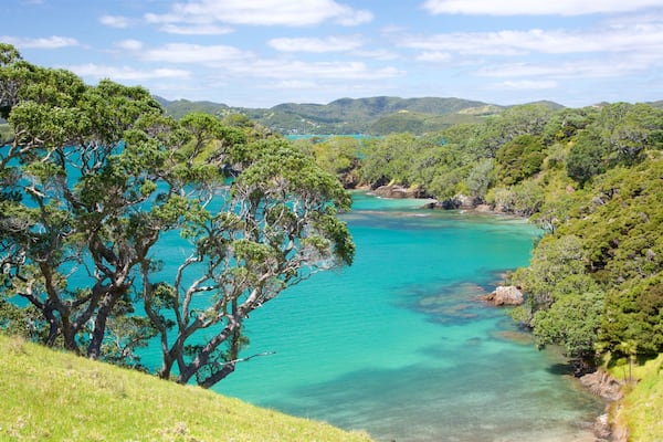 Russell welches beinhaltet Bucht oder Hafen und ruhige Szenerie