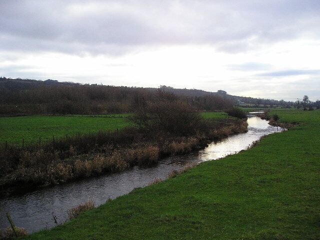 Black Cart SE. The Black Cart Water looking southeast from Garthland bridge.