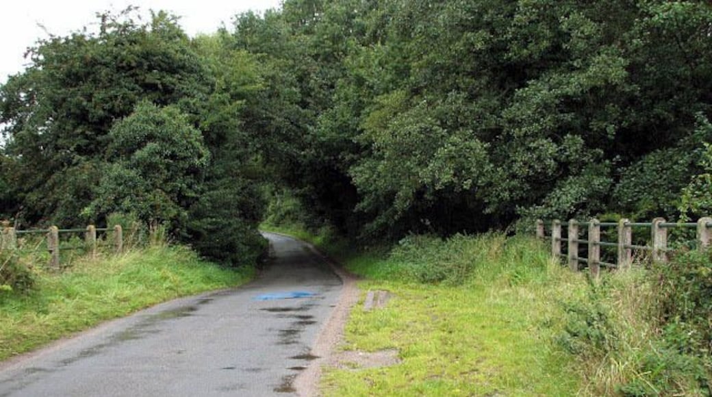 Wallgate Lane over Wade's Beck Bridge The view was taken in southerly direction.