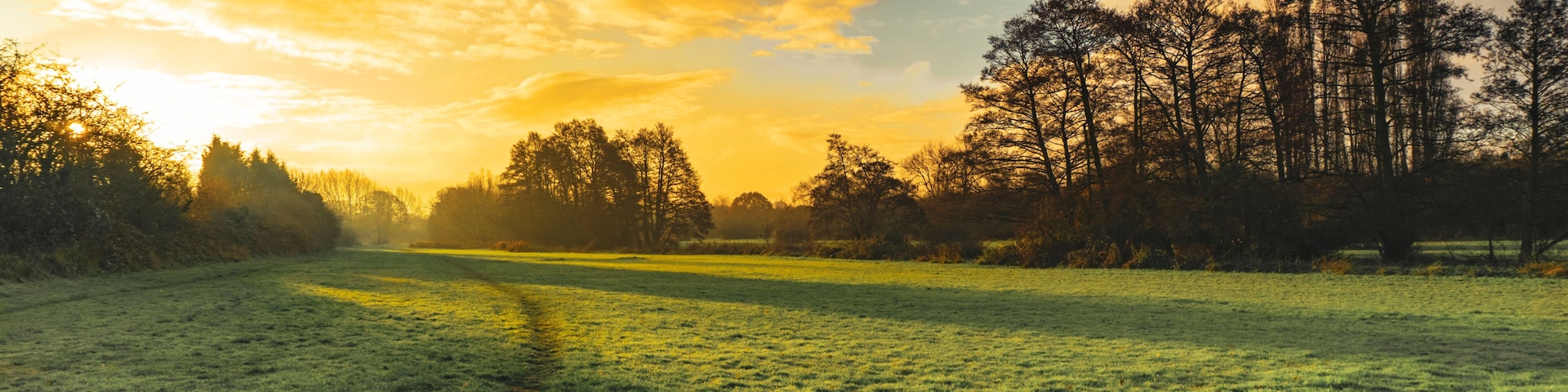 Sunrise in Coventry.