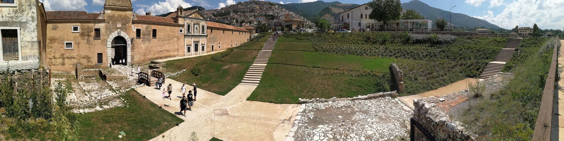 Panoramica di Padula