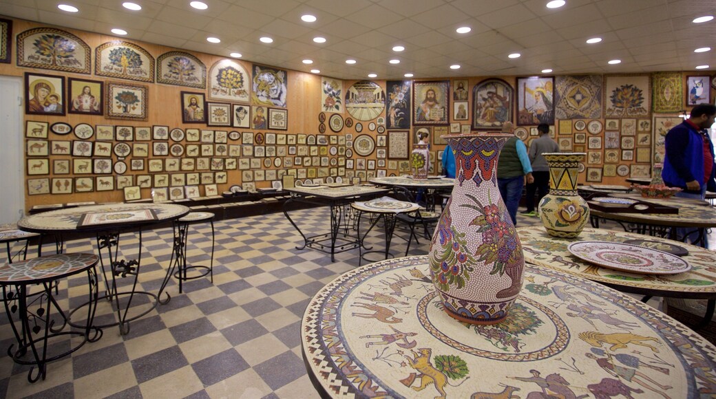 Madaba showing interior views