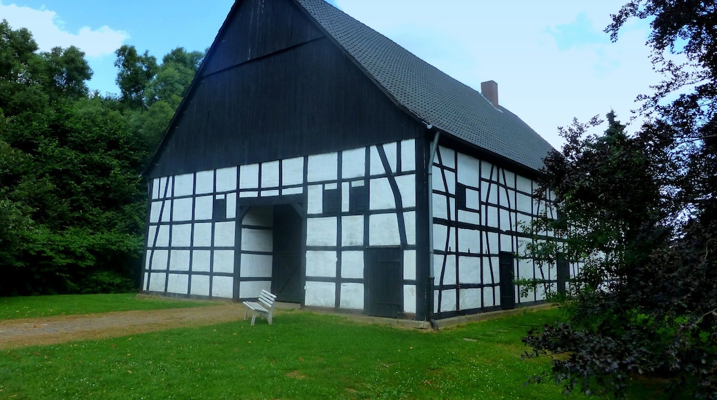 Fachwerk-Partyscheune (Bauernhausmuseum) bei Haus Kemnade, Hattingen