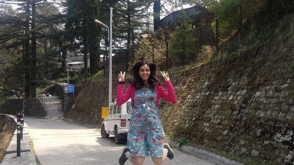 #OnTheRoad
Enjoyed walking through the nature.. petrified to come across family of monkeys.. and when i finally went past them successfully.. got clicked with jump of joy