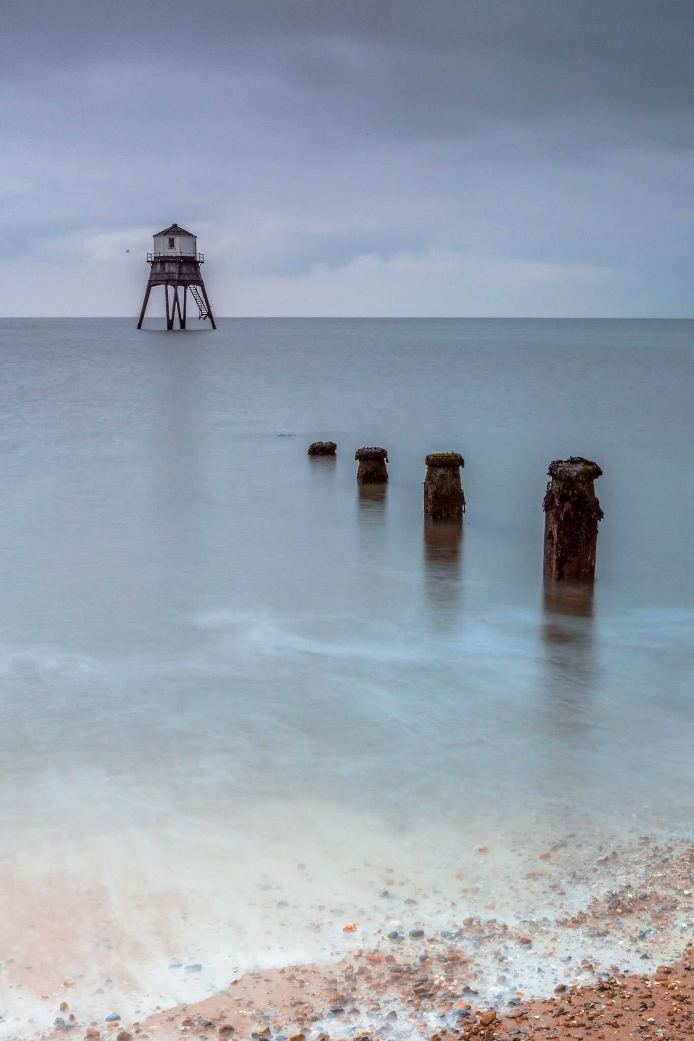 Dovercourt light house in Essex 