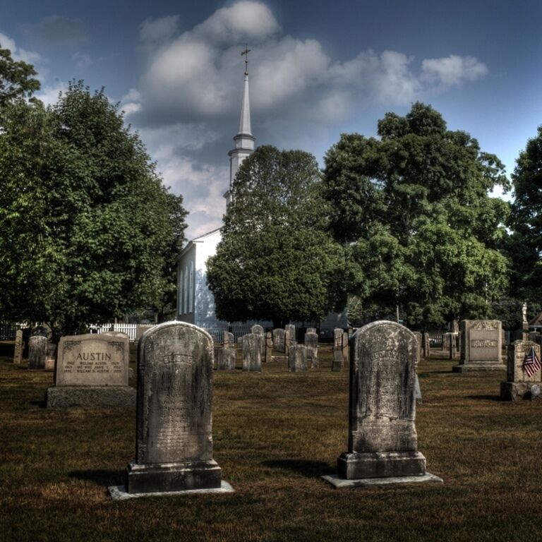Beautiful historic church in the town of North Smithfield. Every Columbus Day weekend, the church is surrounded my the Scituate Art Festival where artists all over New England sell their art