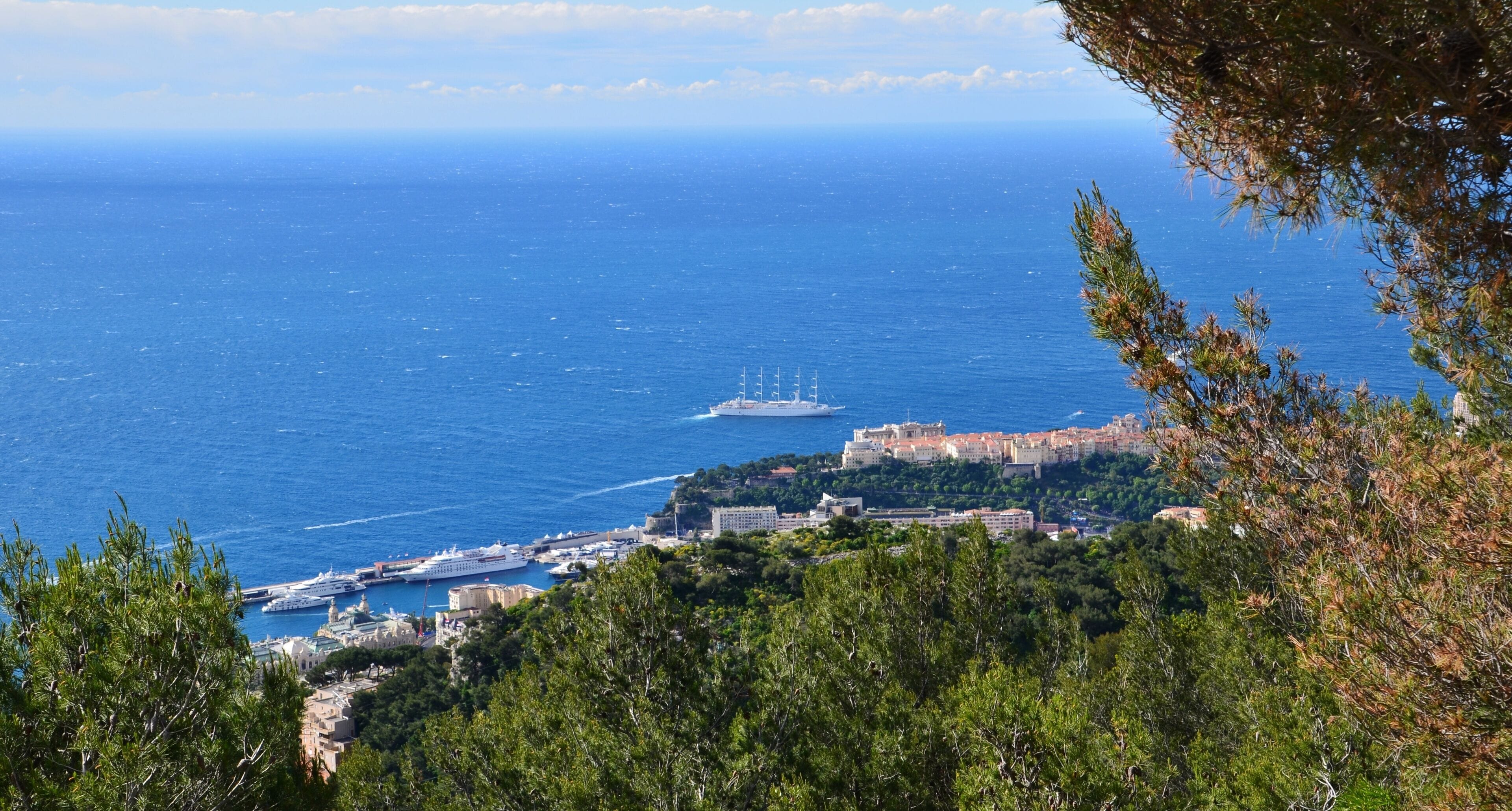 Monaco, seen from Relais de Beausoleil