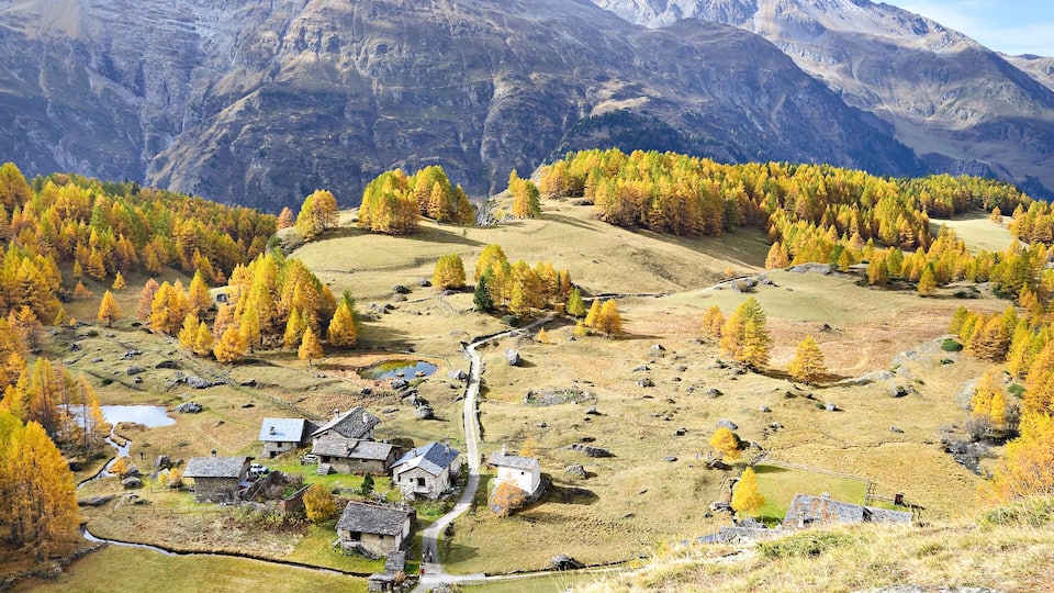 Panoramic view over Monal village; Shutterstock ID 117631225; purchase_order: SP-1269 HA 2018 Batch 1; Order: ; client: ; other: