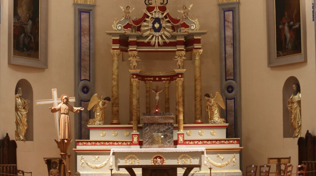 Choeur. Eglise Saint-Jean-Baptiste. Taninges. / Choir. St. John the Baptist Church. Taninges.