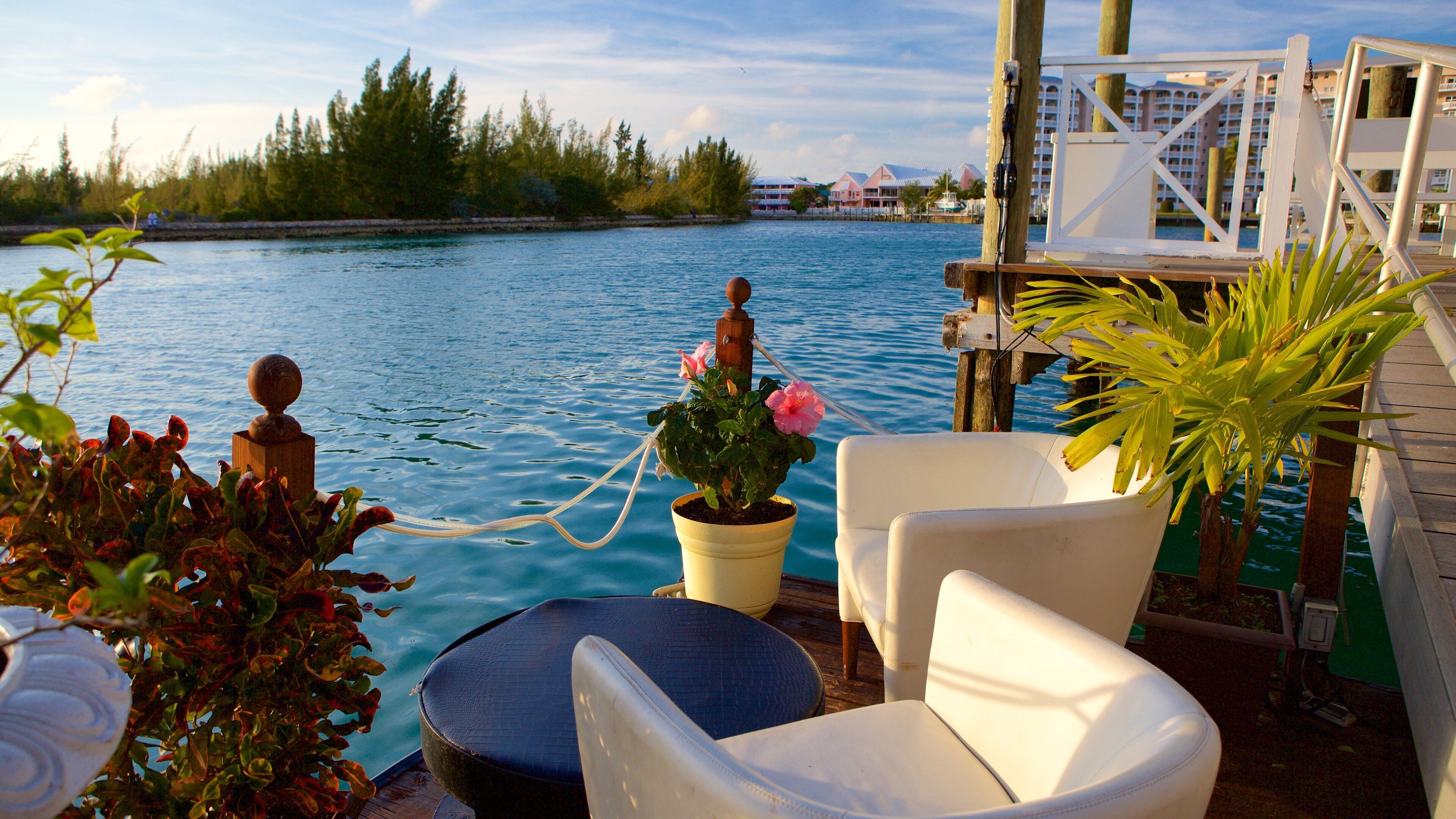 Freeport featuring a lake or waterhole, a luxury hotel or resort and general coastal views