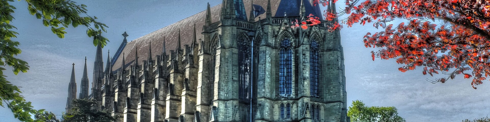 Chapel at Lancing College.
Beautiful architecture, visible from A27.