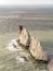 The Needles light house viewed from The Old Battery.