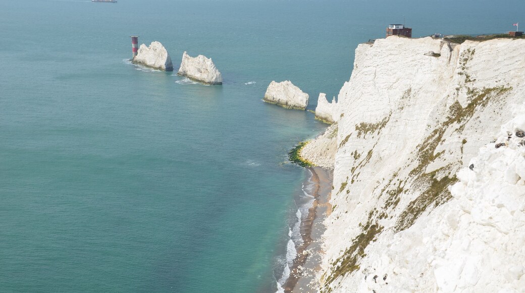 The Needles, a rock formation on the western tip of the Isle of Wight