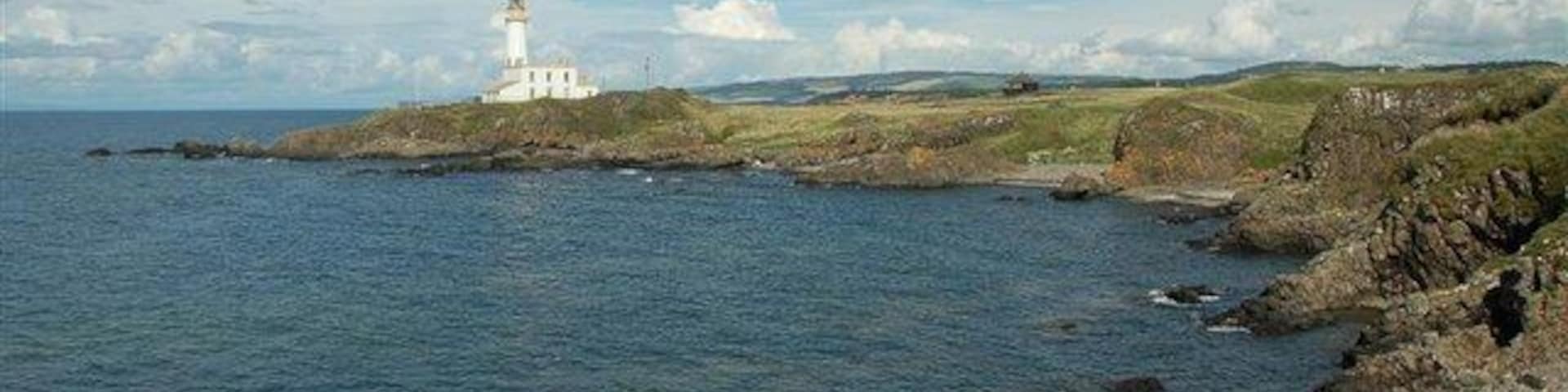 Turnberry Lighthouse View Viewed from the northern edge of Turnberry Point on a fine August afternoon.