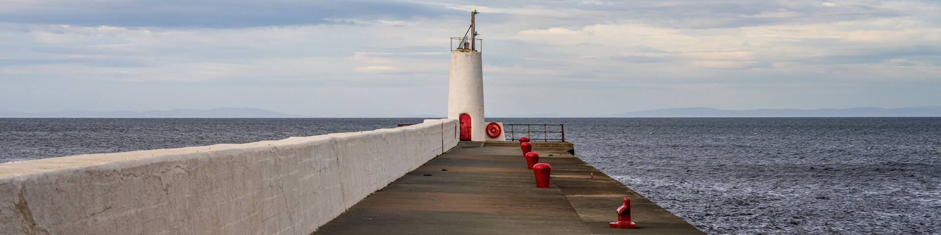 The Lighthouse in Girvan, Scotland, UK