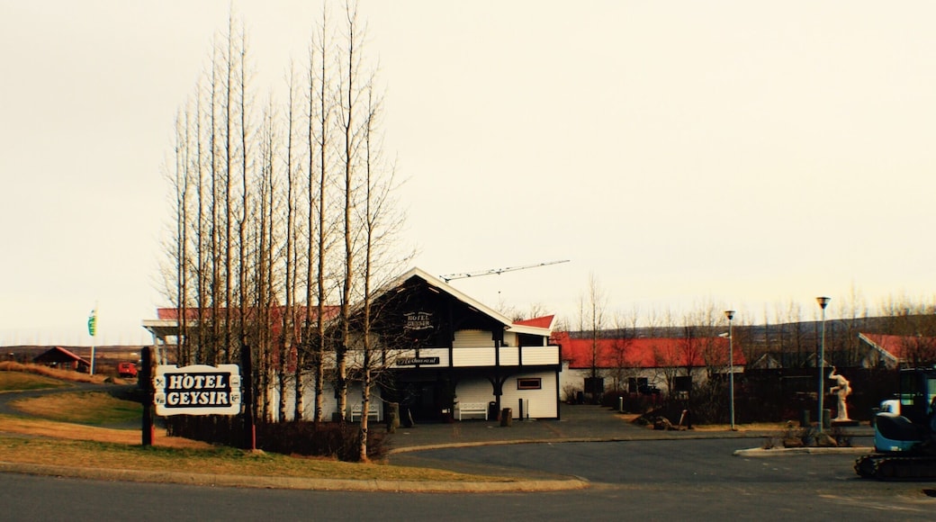Hotel Geysir - an hour from Reykjavik, Iceland. Next to Geysirs at the Golden Circle