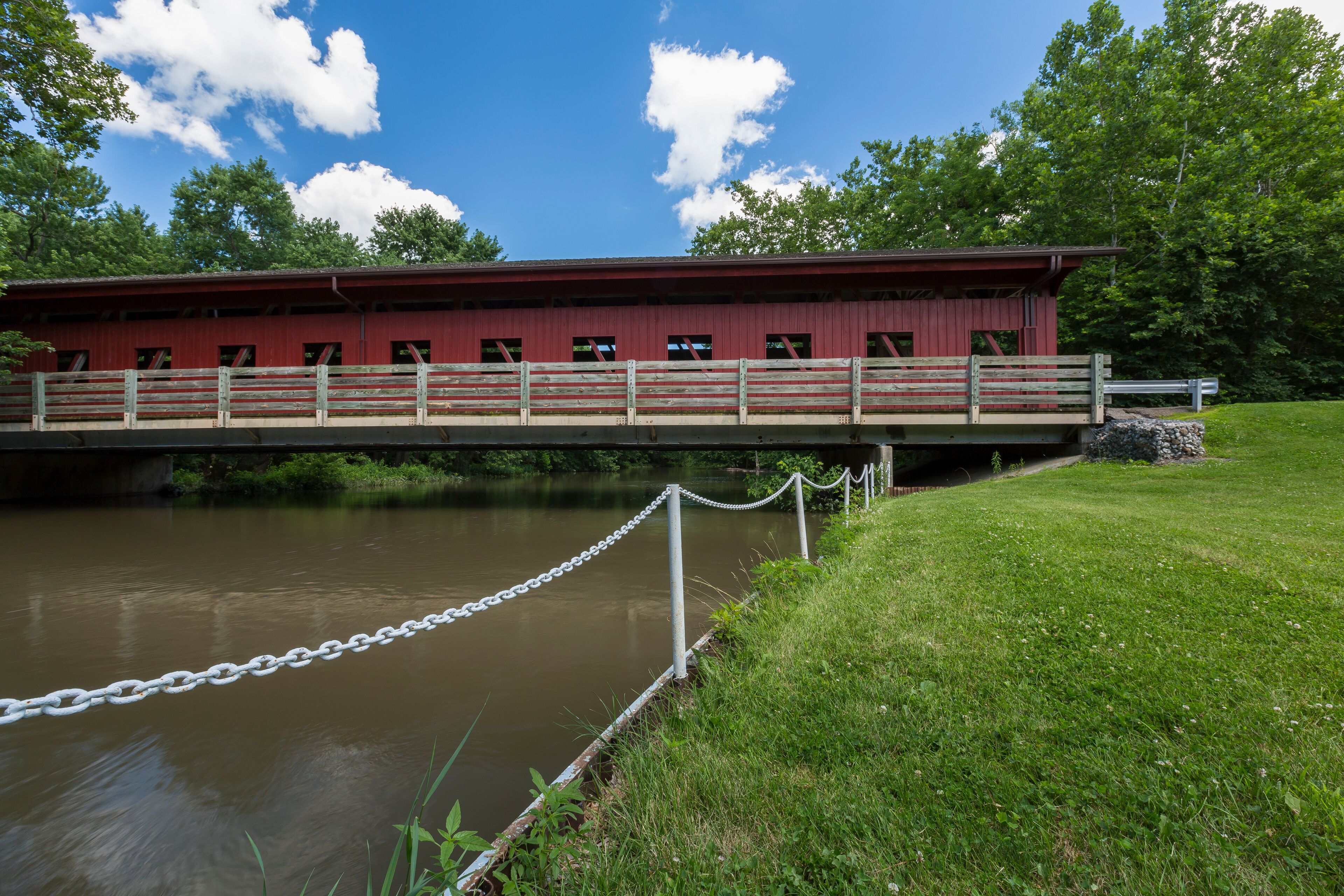 Land Of The Lakes Covered Bridge