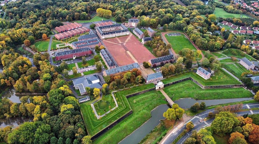 Drone photo Citadelle d'Arras France europe