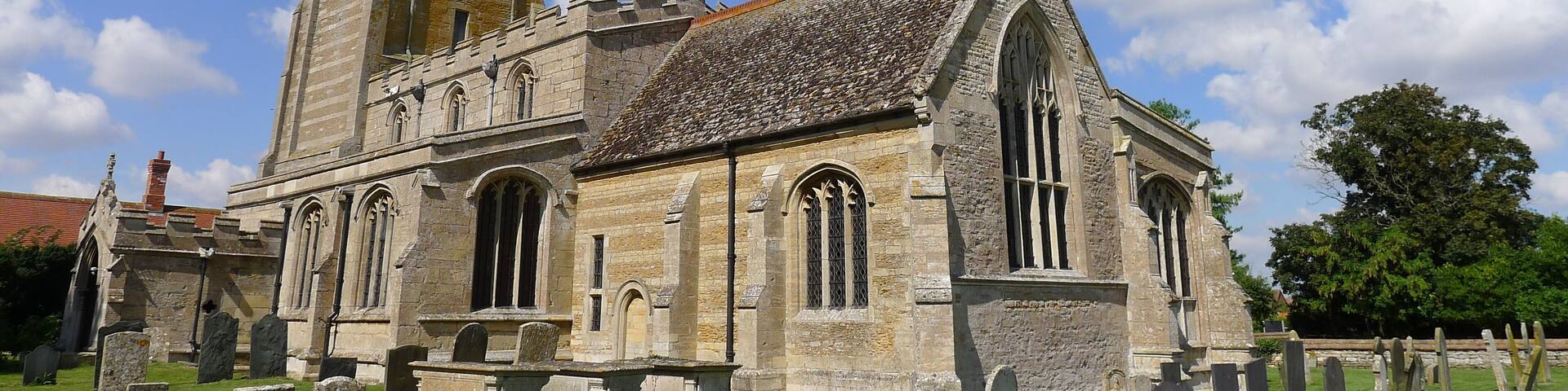 St Andrew's parish church, Haconby. Lincolnshire, seen from the southeast