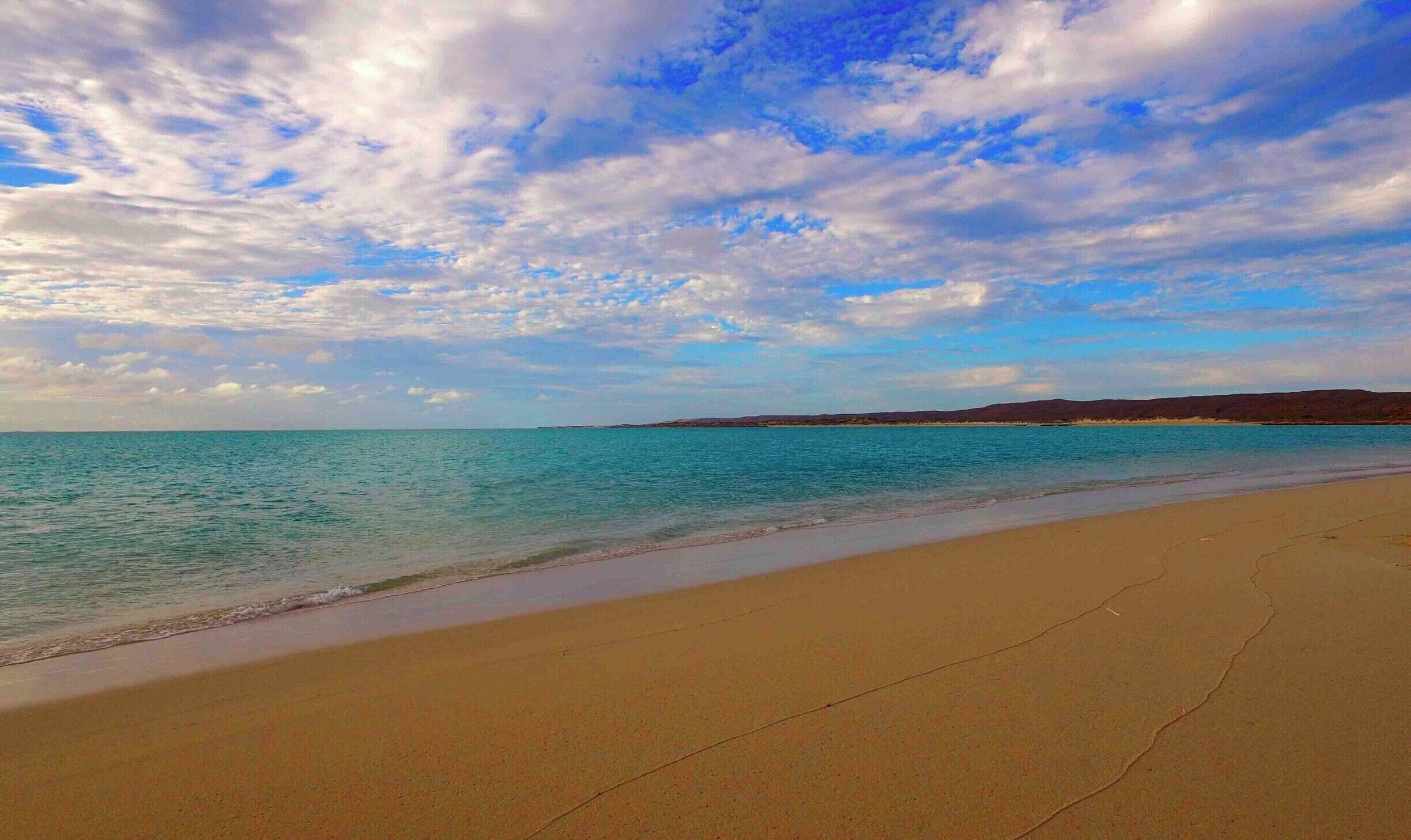 Sandy Bay is one of the best beaches Exmouth has to offer. It is located down the West Side down Yardie creek Road about 81km from Exmouth. Well worth the trip down the West Side for the day to spend a relaxing day on the beach. Sandy Bay offers protection from the wind and shallow crystal clear water for the kids to play in.

The Bay is is also known to be great for Kite Surfing and Wind Surfing certain times of the year.

#blue
#BeachBound