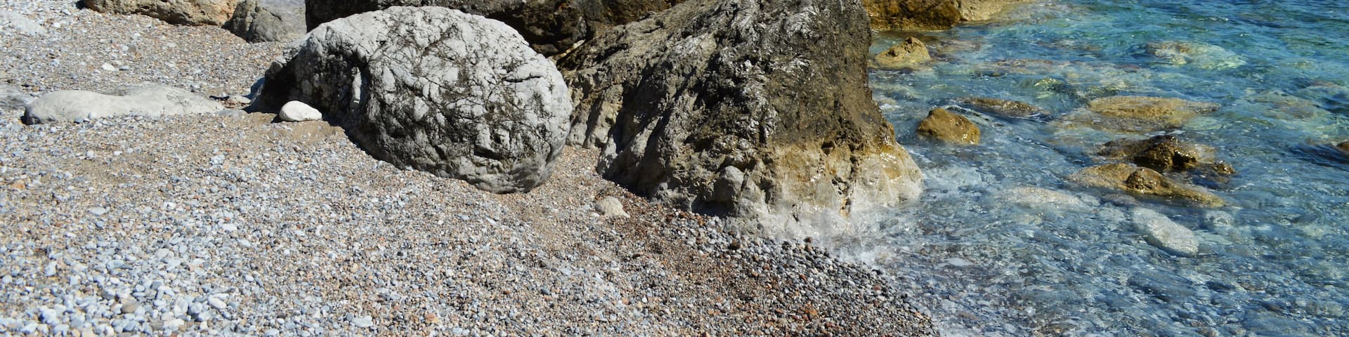 A stretch of the coast at Camerota, in southern Italy