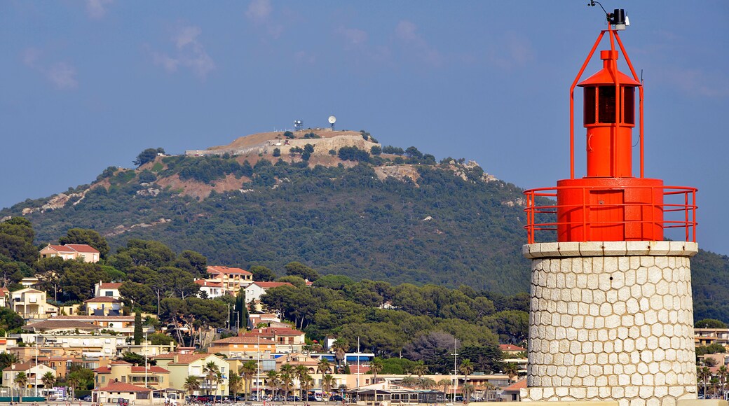 Lighthouse at Sanary-sur-Mer in France