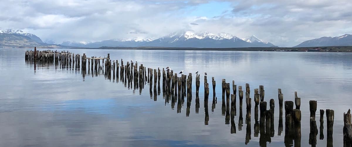 About to embark on the Stella Australia to Cape Horn .. this area is at rest of the relentless wind of Terra Del Fuego. This southern area of the Americas can have 75 mph winds. This is a very unusual time for this area.
This is an inlet of the Pacific Ocean at the bottom of the Earth in Southern Chile.