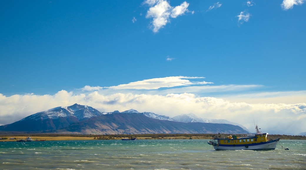 Puerto Natales featuring a lake or waterhole and landscape views