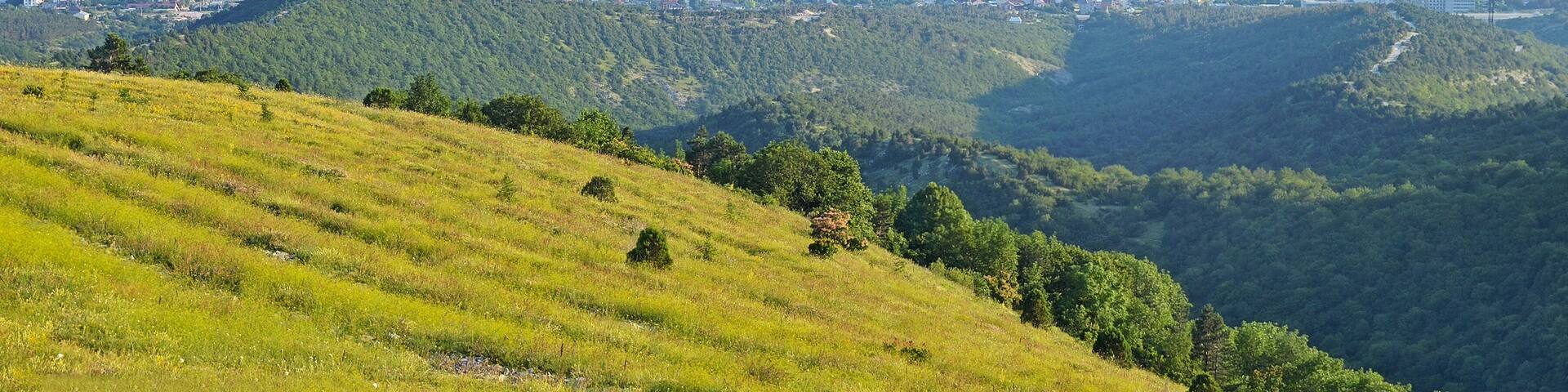 View of Cape Doob in Black Sea, View of Cape Doob in Black Sea, Kabardinka, Russia