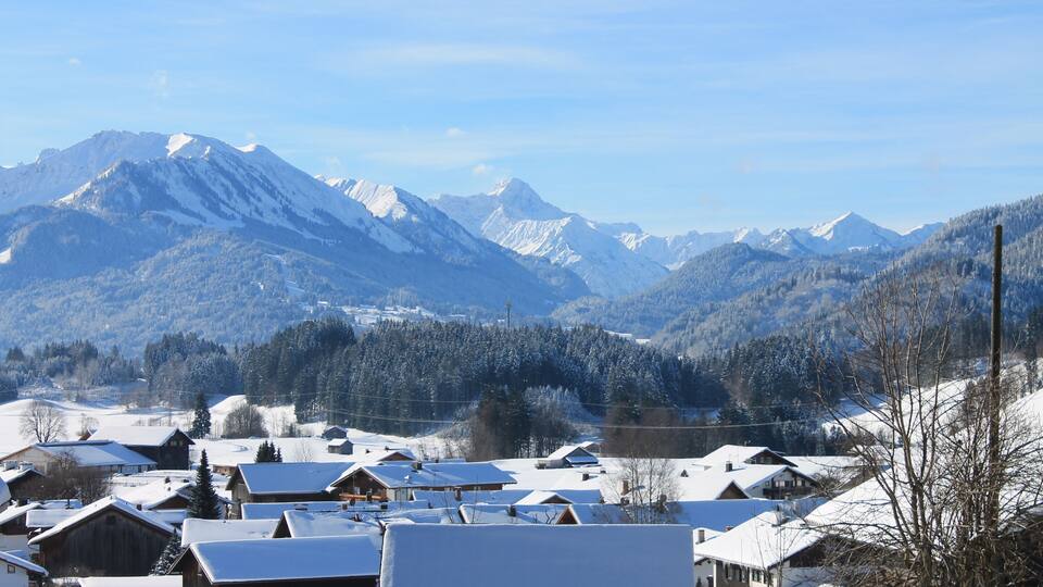 Nebelhornbahn. Allgäu, Oberstdorf, Gipelstation Höfatsblick