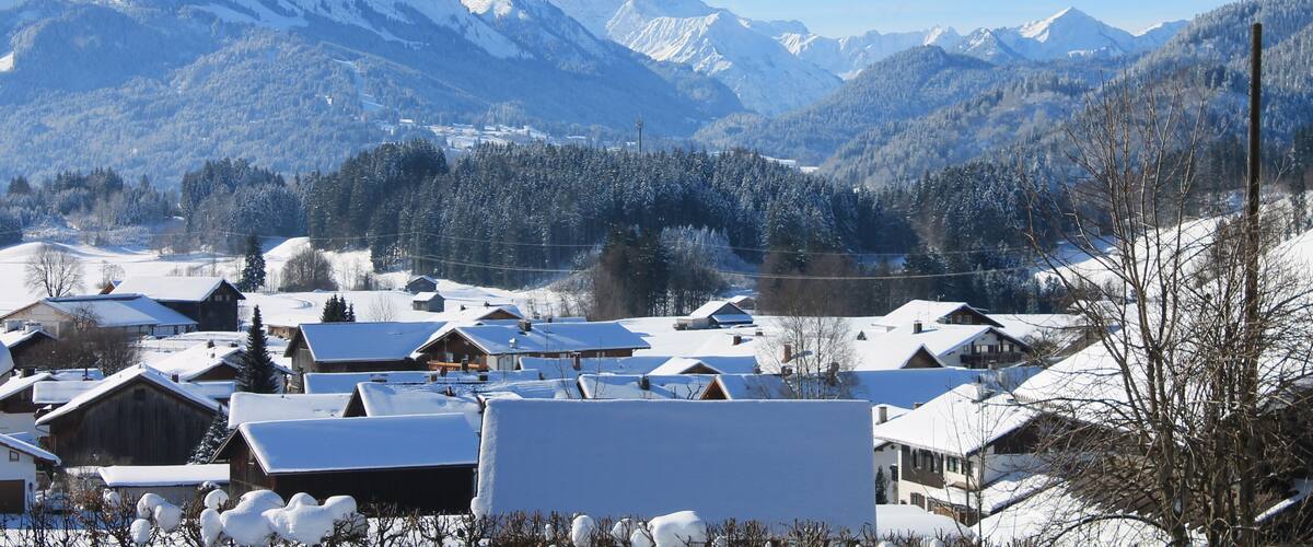 Nebelhornbahn. Allgäu, Oberstdorf, Gipelstation Höfatsblick
