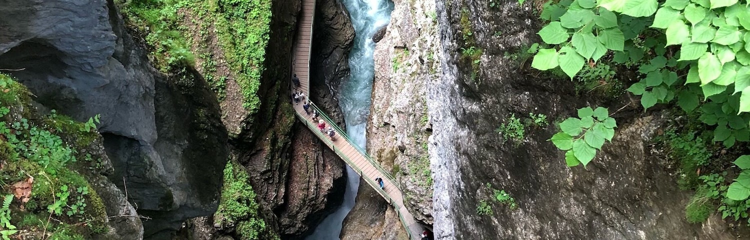 Topview of the Breitachklamm 
#hiking 
#Aquatrover