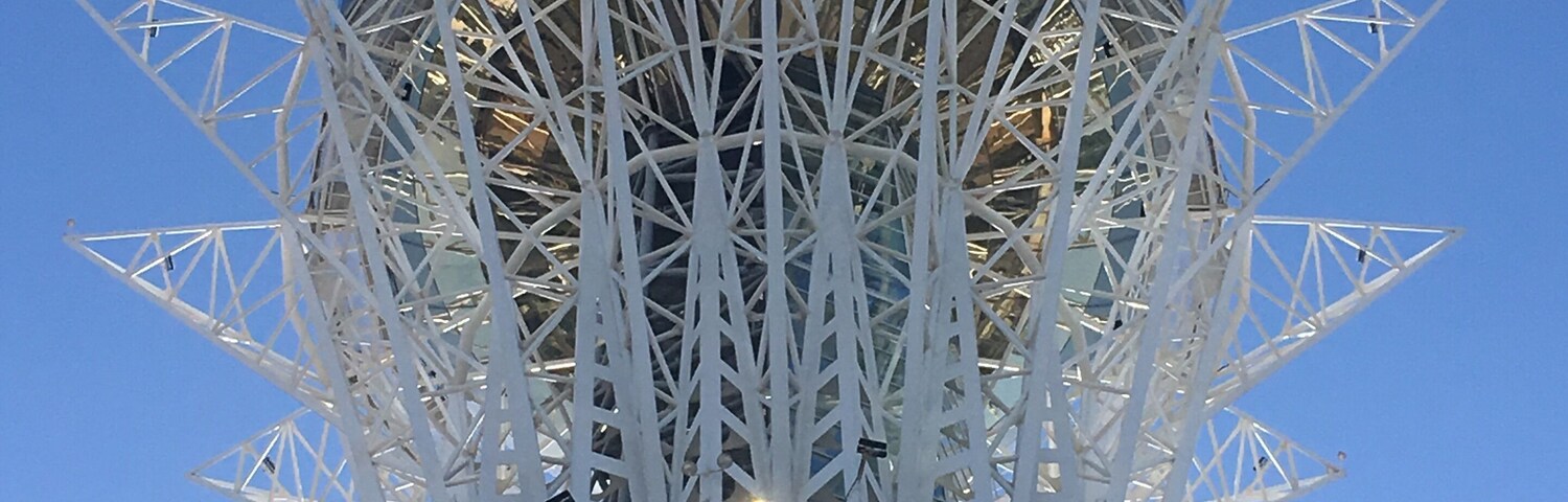 Kazakstan
Norman foster tower ultra modern city Nur sultan ex city called Astana