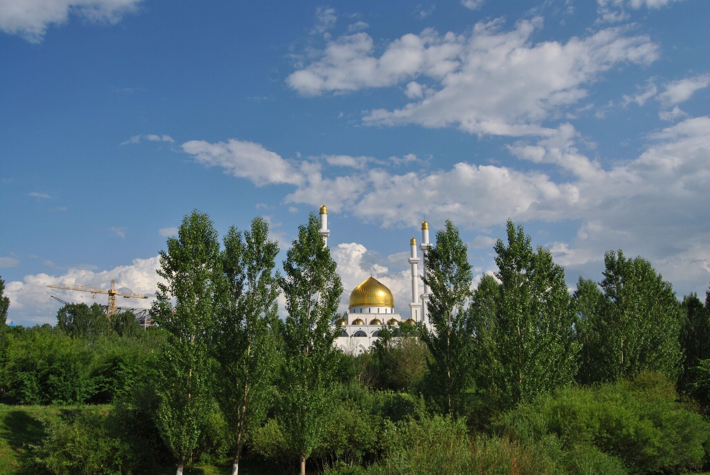 If there were no cranes in the background, it just wouldn't be Astana - an exotic and beautiful capital city of contrasts.