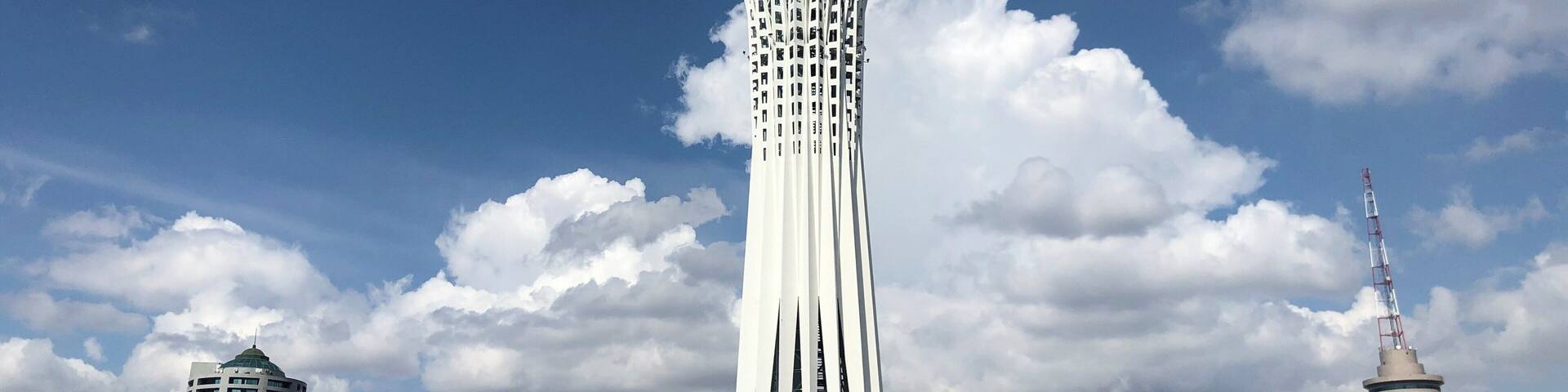 This tower was designed by the first president.