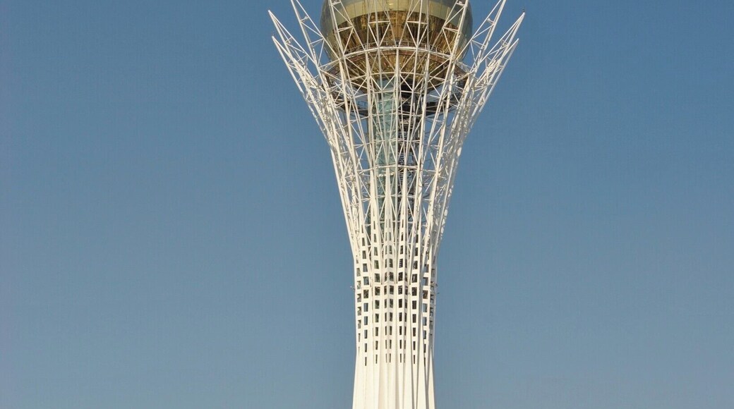 The Bayterek is the symbol of Astana and she's a beauty day and night. Go to the top to place your hand on President Nazarbayev's handprint, get a lay of the land, or enjoy a drink while enjoying the excellent view.