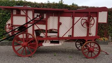 Wagon in the Jameson Distillery yard