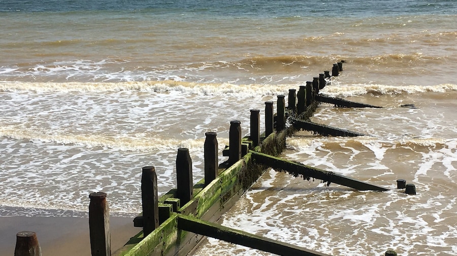 Beautiful sandy beach that goes on for miles and miles ☀️