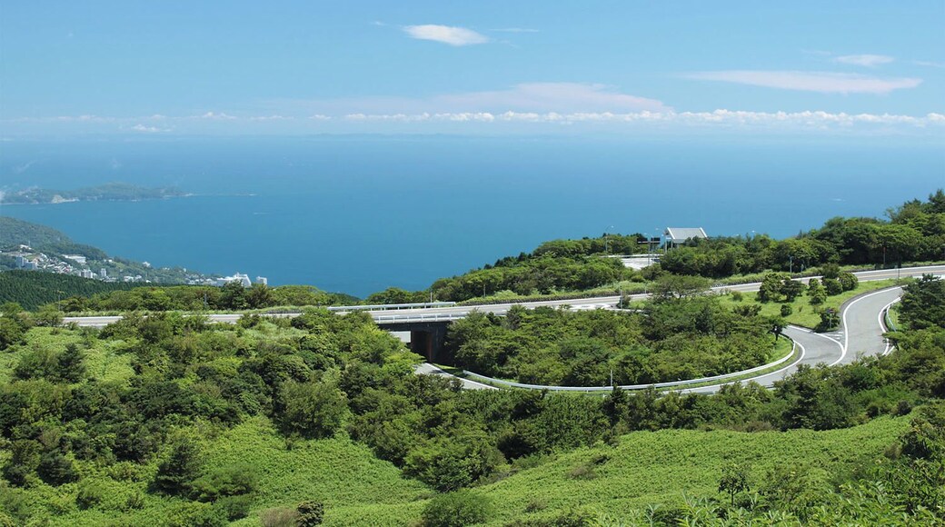 Kurotake interchange (玄岳インターチェンジ), Road of Izu Skyline, Shizuoka prefecture, Japan.