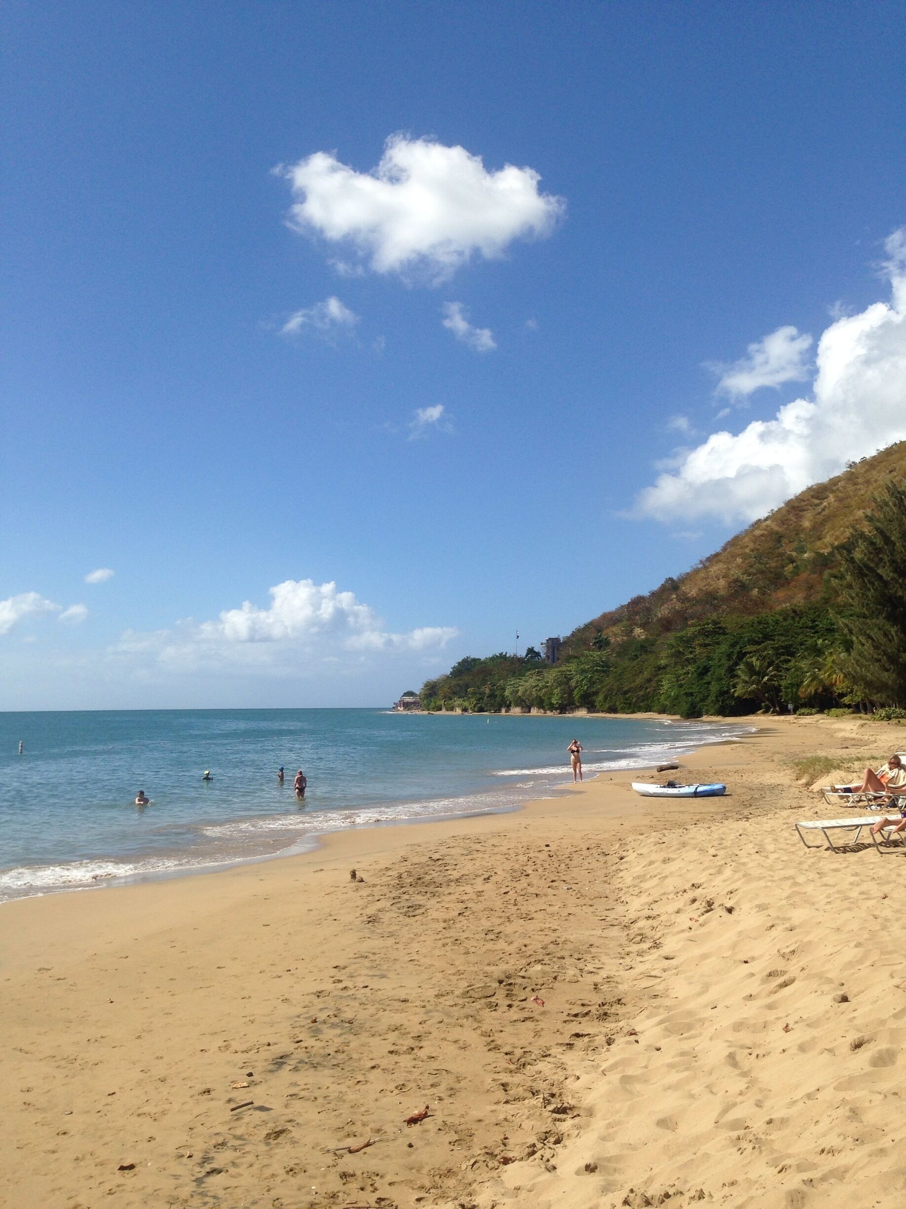 On a training trip for Tufts University Swimming & Diving! Enjoying the sunny days down here while it's snowing up in Boston! 🌞🌴