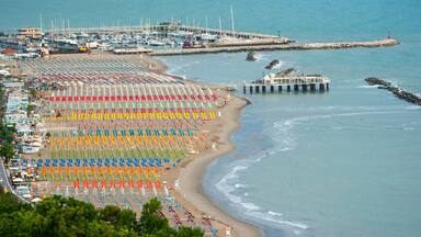 View of Gabicce Mare, Italy