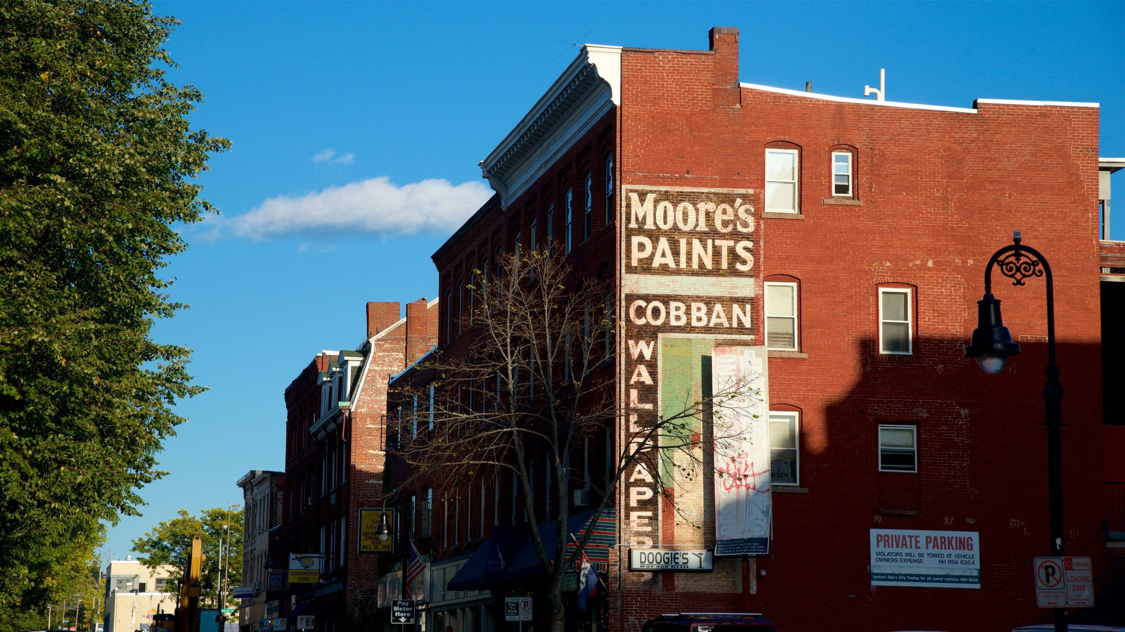 Manchester som inkluderar skyltar